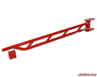 Spohn Bright Red 4130N Chrome Moly Transmission Mounted Tubular Adjustable Torque Arm GM F-Body Chevrolet | Pontiac 1982-2002 - 399-4130R