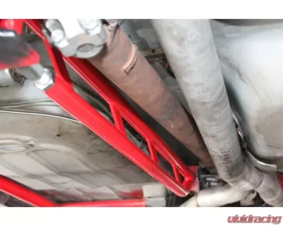 Spohn Bright Red 4130N Chrome Moly Transmission Mounted Tubular Adjustable Torque Arm GM F-Body Chevrolet | Pontiac 1982-2002 - 399-4130R