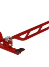 Spohn Bright Red 4130N Chrome Moly Tubular Adjustable Torque Arm - Standard Exhaust GM F-Body Chevrolet | Pontiac 1993-2002                                     - 402-4130R - Image 5