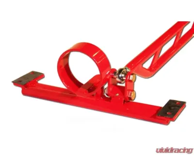 Spohn Bright Red 4130N Chrome Moly Tubular Adjustable Torque Arm - Standard Exhaust GM F-Body Chevrolet | Pontiac 1993-2002 - 402-4130R
