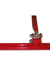 Spohn Bright Red 4130N Chrome Moly Tubular Adjustable Torque Arm - Standard Exhaust GM F-Body Chevrolet | Pontiac 1993-2002                                     - 402-4130R - Image 4