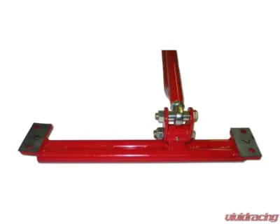 Spohn Bright Red 4130N Chrome Moly Tubular Adjustable Torque Arm - Standard Exhaust GM F-Body Chevrolet | Pontiac 1993-2002 - 402-4130R
