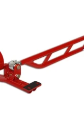 Spohn Bright Red 4130N Chrome Moly Tubular Adjustable Torque Arm - Long Tube Headers & Y-Pipe GM F-Body Chevrolet | Pontiac 1993-2002                                     - 405-4130R - Image 7