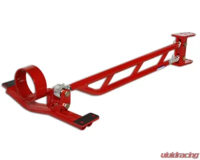 Spohn Bright Red 4130N Chrome Moly Tubular Adjustable Torque Arm - Long Tube Headers & Y-Pipe GM F-Body Chevrolet | Pontiac 1993-2002 - 405-4130R
