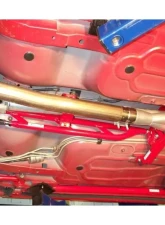 Spohn Bright Red 4130N Chrome Moly Tubular Adjustable Torque Arm - Long Tube Headers & Y-Pipe GM F-Body Chevrolet | Pontiac 1993-2002                                     - 405-4130R - Image 3