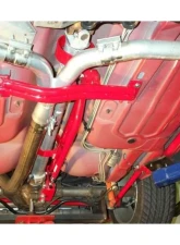 Spohn Bright Red 4130N Chrome Moly Tubular Adjustable Torque Arm - Long Tube Headers & Y-Pipe GM F-Body Chevrolet | Pontiac 1993-2002                                     - 405-4130R - Image 5