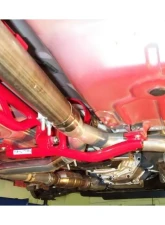 Spohn Bright Red 4130N Chrome Moly Tubular Adjustable Torque Arm - Long Tube Headers & Y-Pipe GM F-Body Chevrolet | Pontiac 1993-2002                                     - 405-4130R - Image 7