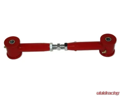 Spohn Bright Red Adjustable Rear Upper Control Arm w/ Polyurethane Bushings Chevrolet B-Body 1965-1966 - 654-6566R