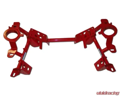 Spohn Bright Red 4130N Chrome Moly Tubular K-Member GM F-Body SBC | BBC | LT1 | 3.8L V-6 1982-1992 - 703-4130R