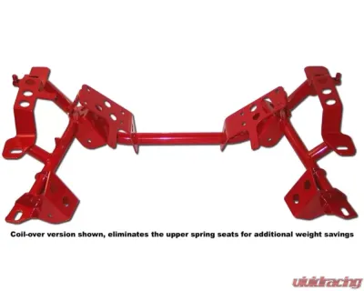 Spohn Bright Red 4130N Chrome Moly Tubular K-Member GM F-Body SBC | BBC | LT1 | 3.8L V-6 1982-1992 - 703-4130R