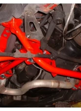 Spohn Bright Red 4130N Chrome Moly Tubular K-Member GM F-Body SBC | BBC | LT1 | 3.8L V-6 1982-1992                                     - 703-4130R - Image 11
