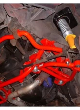 Spohn Bright Red 4130N Chrome Moly Tubular K-Member GM F-Body SBC | BBC | LT1 | 3.8L V-6 1982-1992                                     - 703-4130R - Image 12