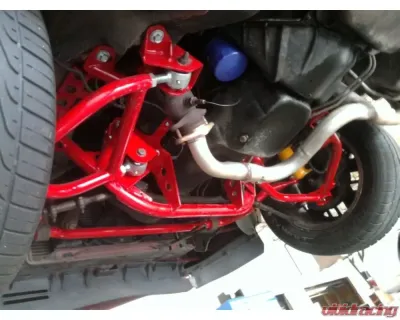 Spohn Bright Red 4130N Chrome Moly Tubular K-Member GM F-Body SBC | BBC | LT1 | 3.8L V-6 1982-1992 - 703-4130R