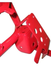 Spohn Bright Red 4130N Chrome Moly Tubular K-Member GM F-Body SBC | BBC | LT1 | 3.8L V-6 1982-1992                                     - 703-4130R - Image 6