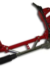 Spohn Bright Red 4130N Chrome Moly Tubular K-Member GM F-Body LSx Engines 1993-2002                                     - 704-4130R - Image 11