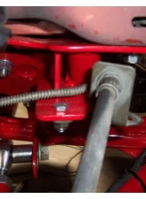 Spohn Bright Red 4130N Chrome Moly Tubular K-Member GM F-Body LSx Engines 1993-2002                                     - 704-4130R - Image 12