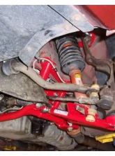 Spohn Bright Red 4130N Chrome Moly Tubular K-Member GM F-Body LSx Engines 1993-2002                                     - 704-4130R - Image 15