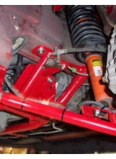 Spohn Bright Red 4130N Chrome Moly Tubular K-Member GM F-Body LSx Engines 1993-2002                                     - 704-4130R - Image 16