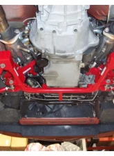 Spohn Bright Red 4130N Chrome Moly Tubular K-Member GM F-Body LSx Engines 1993-2002                                     - 704-4130R - Image 17