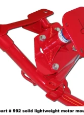 Spohn Bright Red 4130N Chrome Moly Tubular K-Member GM F-Body LSx Engines 1993-2002                                     - 704-4130R - Image 8