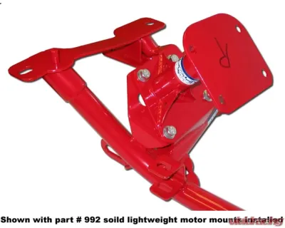 Spohn Bright Red 4130N Chrome Moly Tubular K-Member GM F-Body LSx Engines 1993-2002 - 704-4130R