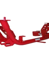 Spohn Bright Red 4130N Chrome Moly Tubular K-Member GM F-Body V6 (3.4L or 3.8L) 1993-2002                                     - 704-V6-4130R - Image 3
