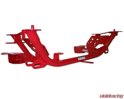 Spohn Bright Red 4130N Chrome Moly Tubular K-Member GM F-Body V6 (3.4L or 3.8L) 1993-2002 - 704-V6-4130R