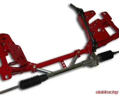 Spohn Bright Red 4130N Chrome Moly Tubular K-Member GM F-Body V6 (3.4L or 3.8L) 1993-2002 - 704-V6-4130R