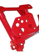 Spohn Bright Red 4130N Chrome Moly Tubular K-Member GM F-Body V6 (3.4L or 3.8L) 1993-2002                                     - 704-V6-4130R - Image 6