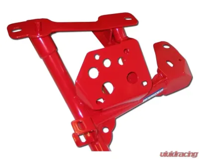 Spohn Bright Red 4130N Chrome Moly Tubular K-Member GM F-Body V6 (3.4L or 3.8L) 1993-2002 - 704-V6-4130R