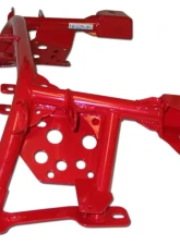 Spohn Bright Red 4130N Chrome Moly Tubular K-Member GM F-Body V6 (3.4L or 3.8L) 1993-2002                                     - 704-V6-4130R - Image 9