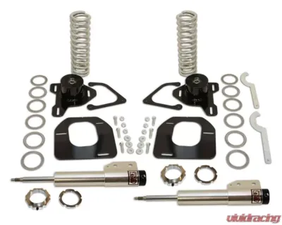 Spohn Pro-Touring Adjustable Front Coil Over System w/ QA1 R Series Struts | #350 Springs Chevrolet | Pontiac GM F-Body 1982-1992 - 737-QR-12-350