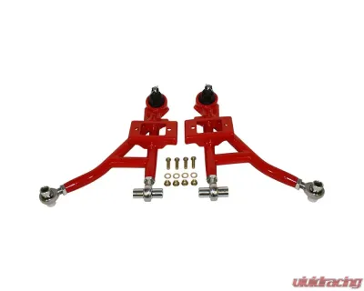 Spohn Gloss Black 4130N Chrome Moly Tubular Front Lower A-Arms Chevrolet | Pontiac GM F-Body 1993-2002 - 741-4130B