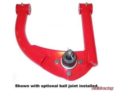 Spohn Gloss Black 4130N Chrome Moly Tubular Front Upper A-Arms w/ Bushings Chevrolet | Pontiac GM F-Body 1993-2002 - 742-4130B