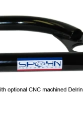 Spohn Gloss Black 4130N Chrome Moly Tubular Front Upper A-Arms w/ Bushings Chevrolet | Pontiac GM F-Body 1993-2002                                     - 742-4130B - Image 3