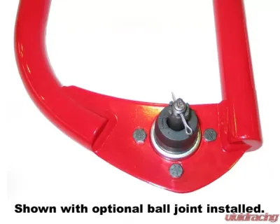 Spohn Bright Red 4130N Chrome Moly Tubular Adjustable Front Upper A-Arms w/ Del-Sphere Pivot Joints Chevrolet | Pontiac GM F-Body 1993-2002 - 743-DS-4130R