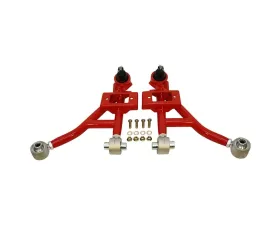 Spohn Bright Red 4130N Chrome Moly Tubular Front Lower A-Arms w/ Del-Sphere Pivot Joints Chevrolet | Pontiac GM F-Body 1993-2002