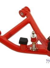 Spohn Gloss Black Tubular Front Lower A-Arms w/ Polyurethane Bushings - Factory Steering Chevrolet | Pontiac GM F-Body 1982-1992                                     - 781-FB - Image 2