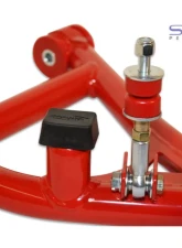 Spohn Gloss Black Tubular Front Lower A-Arms w/ Polyurethane Bushings - Factory Steering Chevrolet | Pontiac GM F-Body 1982-1992                                     - 781-FB - Image 5