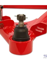 Spohn Gloss Black Tubular Front Lower A-Arms w/ Polyurethane Bushings - Factory Steering Chevrolet | Pontiac GM F-Body 1982-1992                                     - 781-FB - Image 6