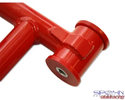 Spohn Gloss Black Tubular Front Lower A-Arms w/ Polyurethane Bushings - Factory Steering Chevrolet | Pontiac GM F-Body 1982-1992 - 781-FB