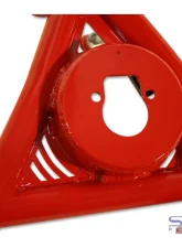 Spohn Gloss Black Tubular Front Lower A-Arms w/ Polyurethane Bushings - Pinto Manual Rack Chevrolet | Pontiac GM F-Body 1982-1992                                     - 782-FMRB - Image 14