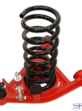Spohn Gloss Black Tubular Front Lower A-Arms w/ Polyurethane Bushings - Pinto Manual Rack Chevrolet | Pontiac GM F-Body 1982-1992                                     - 782-FMRB - Image 5