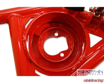 Spohn Gloss Black Tubular Front Lower A-Arms w/ Polyurethane Bushings GM G-Body 1978-1987 - 782-GB