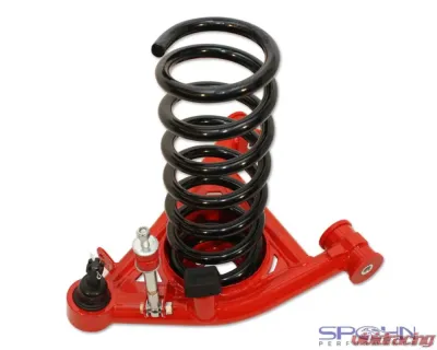 Spohn Gloss Black Tubular Front Lower A-Arms w/ Polyurethane Bushings GM G-Body 1978-1987 - 782-GB