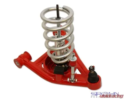Spohn Gloss Black Tubular Front Lower A-Arms w/ Polyurethane Bushings GM G-Body 1978-1987 - 782-GB