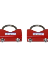 Spohn Bright Red 3.25" Axle Tube Diameter Rear Sway Bar Installation Kit Chevrolet | Pontiac GM F-Body 1982-2002                                     - 901-325R - Image 6