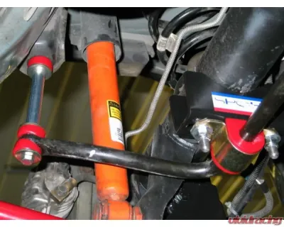 Spohn Bright Red 3.25" Axle Tube Diameter Rear Sway Bar Installation Kit Chevrolet | Pontiac GM F-Body 1982-2002 - 901-325R