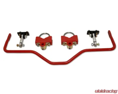 Spohn Gloss Black 3.25" Rear Axle Tube Diameter Pro-Touring Adjustable Rear Sway Bar GM A-Body 1964-1967 - 917-325B