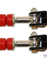 Spohn Gloss Black 4130N Chrome Moly 1.375" Diameter Tubular Front Sway Bar w/ Spherical End Links Chevrolet | Pontiac GM F-Body 1982-1992                                     - 923T-Front-SELB - Image 3
